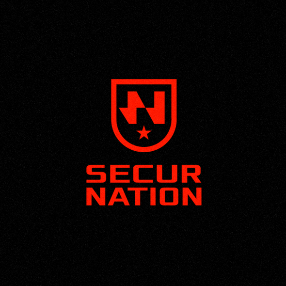 Logo with the title 'SECUR NATION'