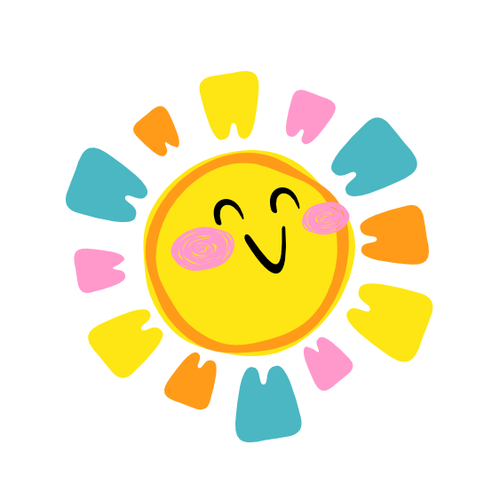 Smile design with the title 'Sunny Smiles'
