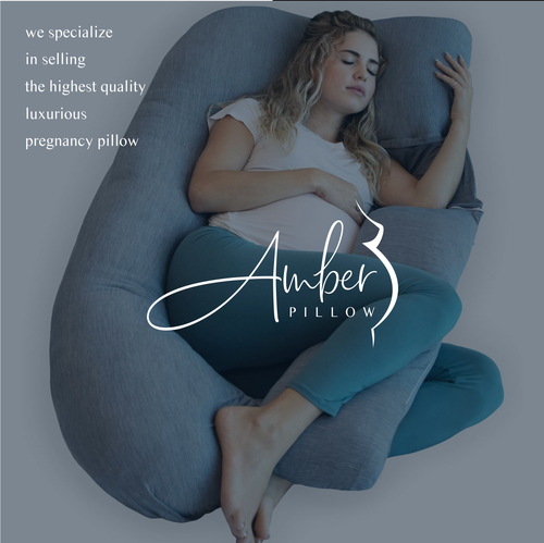 Ultrasound logo with the title 'Amber Pillow'