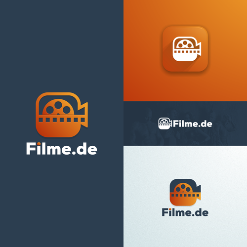 Artwork logo with the title 'Filme.de'