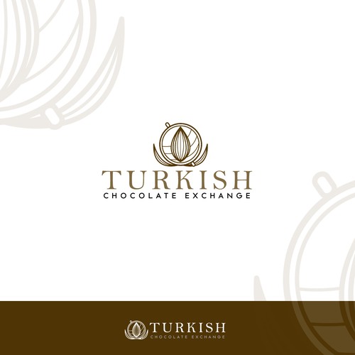 Cocoa design with the title 'LOGO FOR CHOCOLATE IMPORTER'