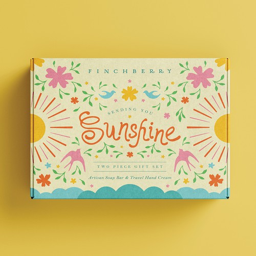 Soap packaging with the title 'Packaging design concept for cosmetic brand'