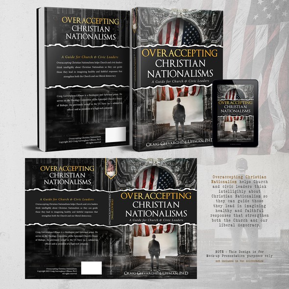 Church book cover with the title 'Overaccepting Christian Nationalism'