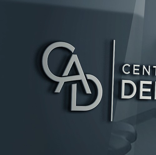 Dental brand with the title 'CAD monogram'