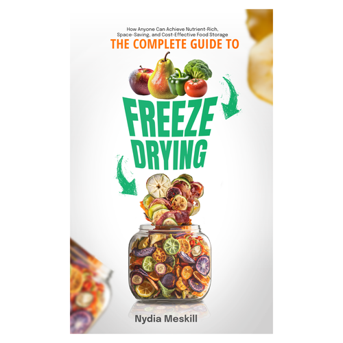 Nature book cover with the title 'GUIDE FREEZE DRYING'