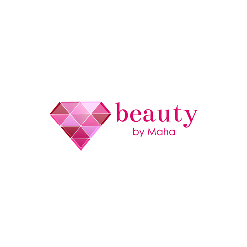 Brilliant logo with the title 'Logo concept of beauty products.'