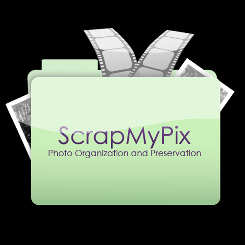 Folder design with the title 'Folder Logo'