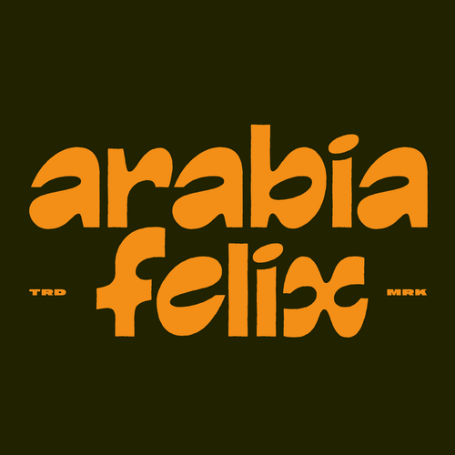 Arabic logo with the title 'Arabia Felix'
