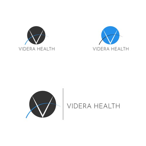 Healthy brand with the title 'Healthcare technology start-up logo design'