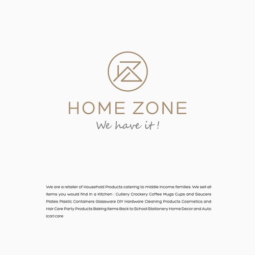 Easy design with the title 'Design an Exciting & Catchy logo for a NEW Retail Home Store'