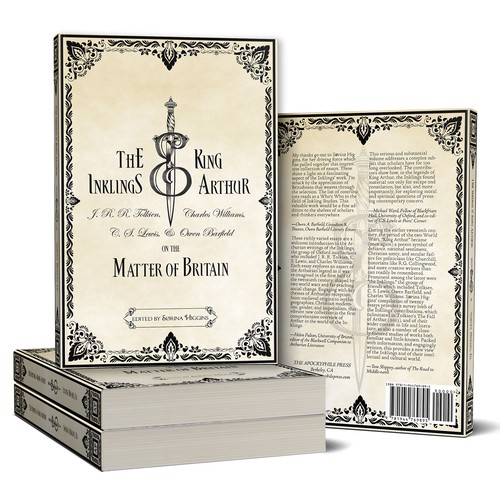 Classic book cover with the title 'Gracious, academic concept for an intensive literary work'