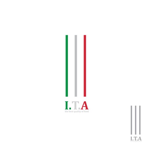 Pasta logo with the title 'Italy'
