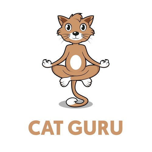 Guru logo with the title 'Cat Guru'