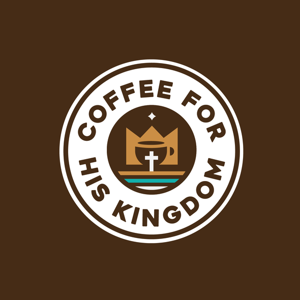 Car with crown logo with the title 'Coffee For His Kingdom'