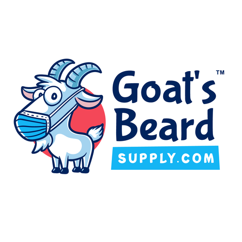 Cartoon games logo with the title 'Goat`s Beard logo'