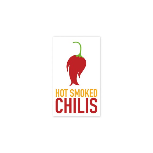 Chili pepper logo with the title 'Logokonzept'