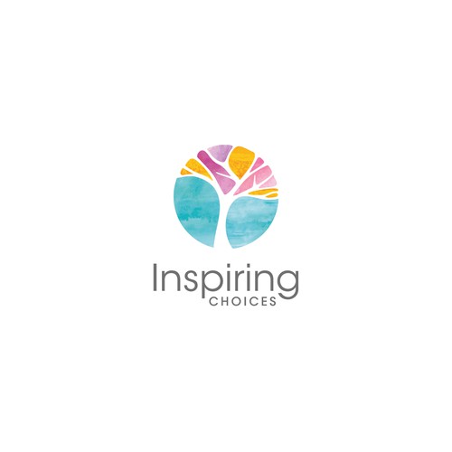 Holistic logo with the title 'Inspiring Choices logo'