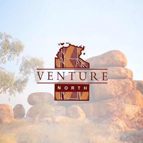 Tour logo with the title 'Venture North'
