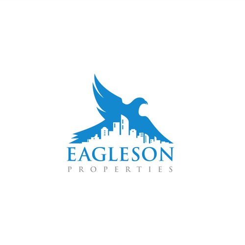 City logo with the title 'Eagle city properties'