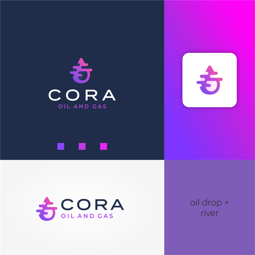 Wave brand with the title 'Cora Oil and Gas'