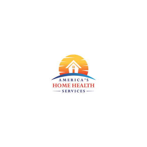 Home service logo with the title 'America's Home Health Services'