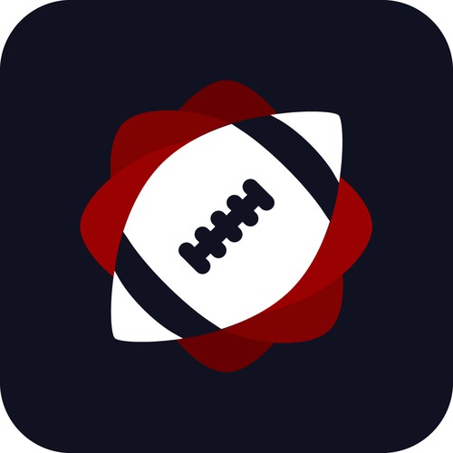 NFL design with the title 'My concept for the icon for the 32 NFL News Aggregation'