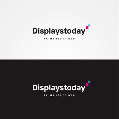 Ad logo with the title 'Logo concept for printing company'