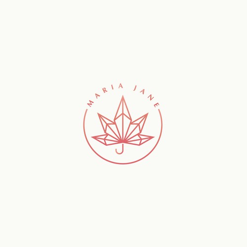 Cannabis leaf logo with the title 'Logo for 420 character growing on TikTok'