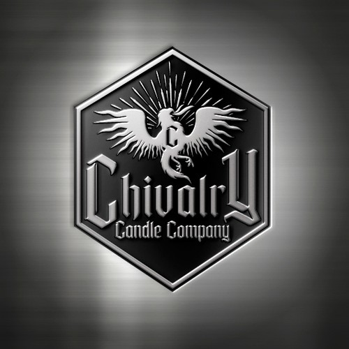 Phoenix logo with the title 'Candel Company Logo'