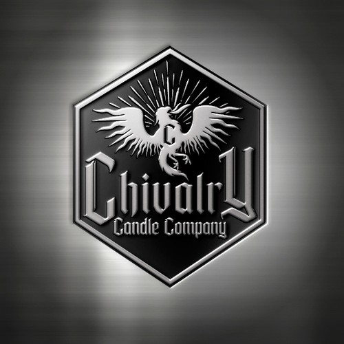 Phoenix design with the title 'Candel Company Logo'