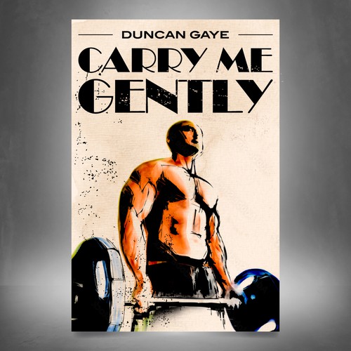 Kindle book cover with the title 'Carry Me Gently book cover'