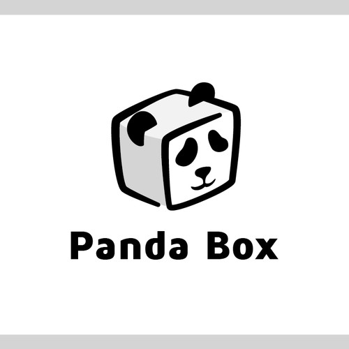 Shipping design with the title 'Panda Box'