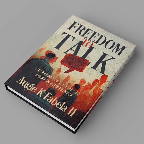 Russian design with the title 'FREEDOM TO TALK'