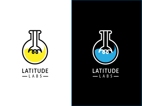 Lab brand with the title 'Clean logo for Latitude Labs'
