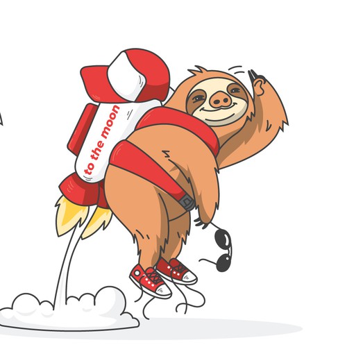 Animal design with the title 'Quirky Animal Illustration'