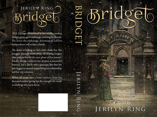 Night book cover with the title 'Paperback cover for the novel Bridget'