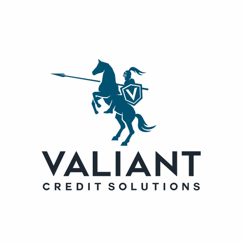 Knight design with the title 'Valiant Credit Solutions'
