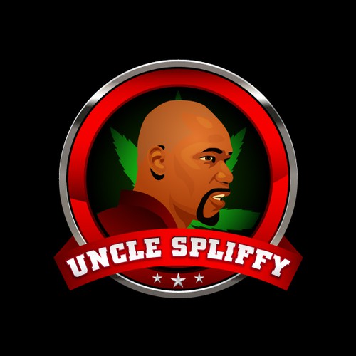 Basketball logo with the title 'Sophisticated Logo with the Face of NBA Superstar Cliff Robinson'