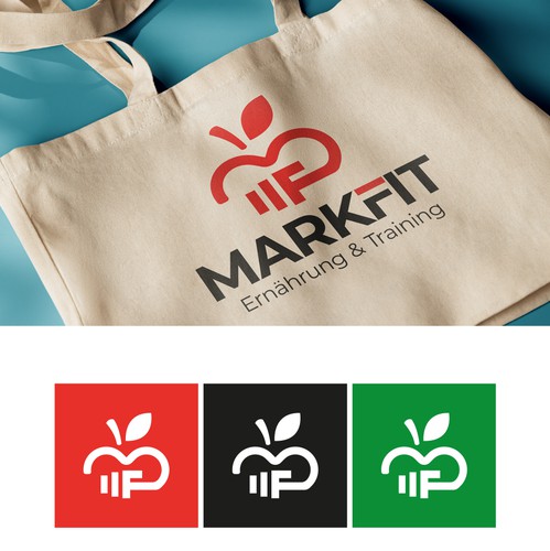 Trainer logo with the title 'Markfit - Personal Sports Trainer'