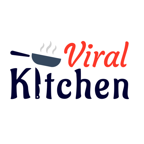 Viral design with the title 'Viral Kitchen Logo'