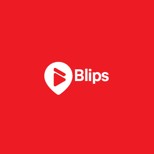 Map logo with the title 'Video location logo design'