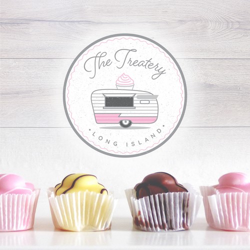Dessert logo with the title 'The Treatert'