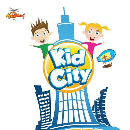 Ministry logo with the title 'Winning logo design for Kid City'