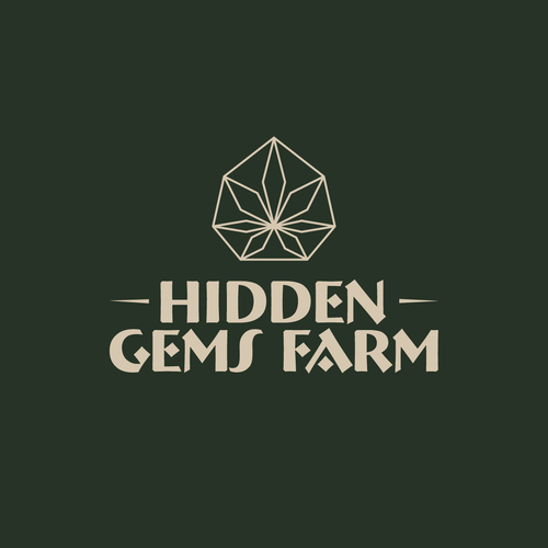 Hidden logo with the title 'Logo design for a cannabis company'
