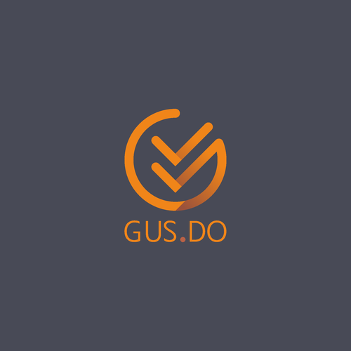 App brand with the title 'Logo draft for GUS.DO.'