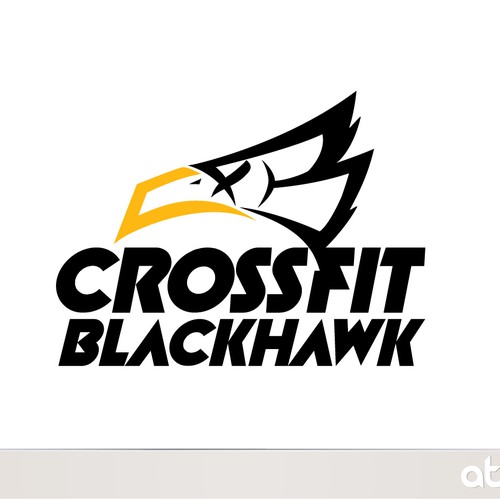 Hawk logo with the title 'Crossfit Blackhawk'