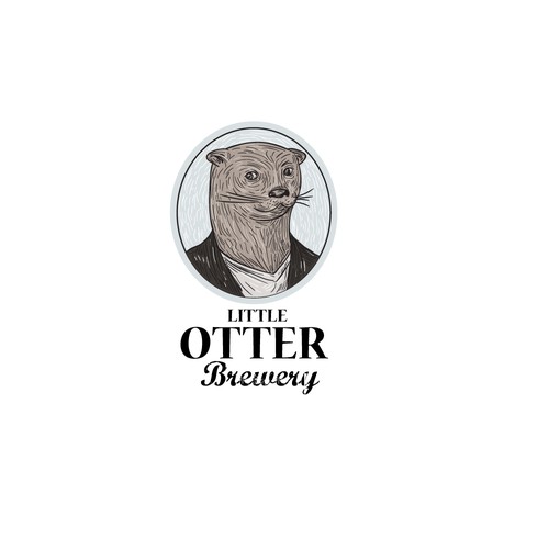 Otter logo with the title 'Little Otter Brewery'