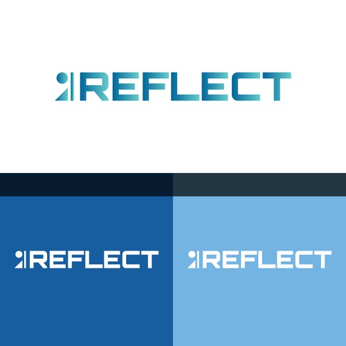 Alphabet design with the title 'R Reflect'