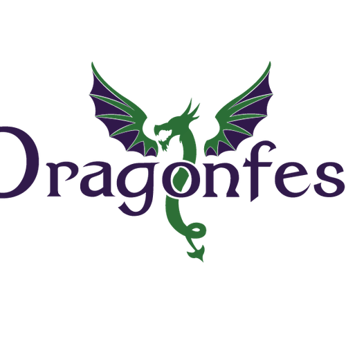 Pagan logo with the title 'Dragonfest - pagan music festival'