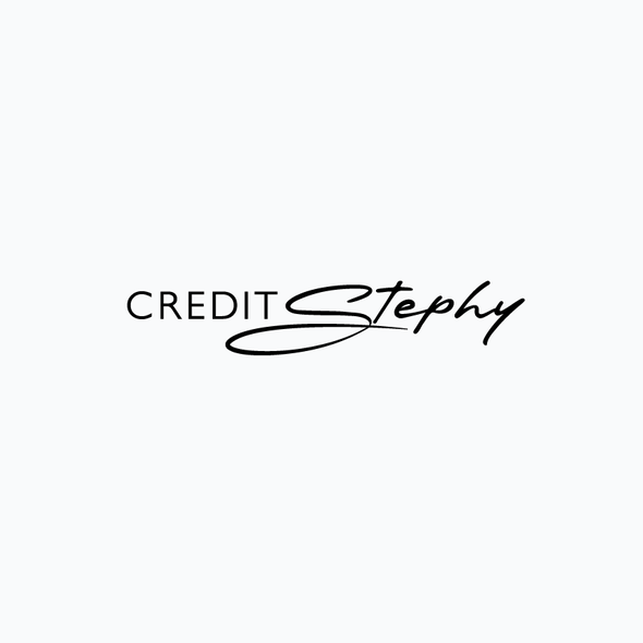 Sophisticated logo with the title 'Credit Stephy'